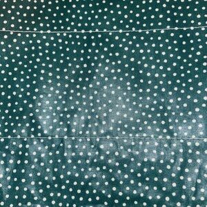 Green Polka Dot Window Valance 78”x16”